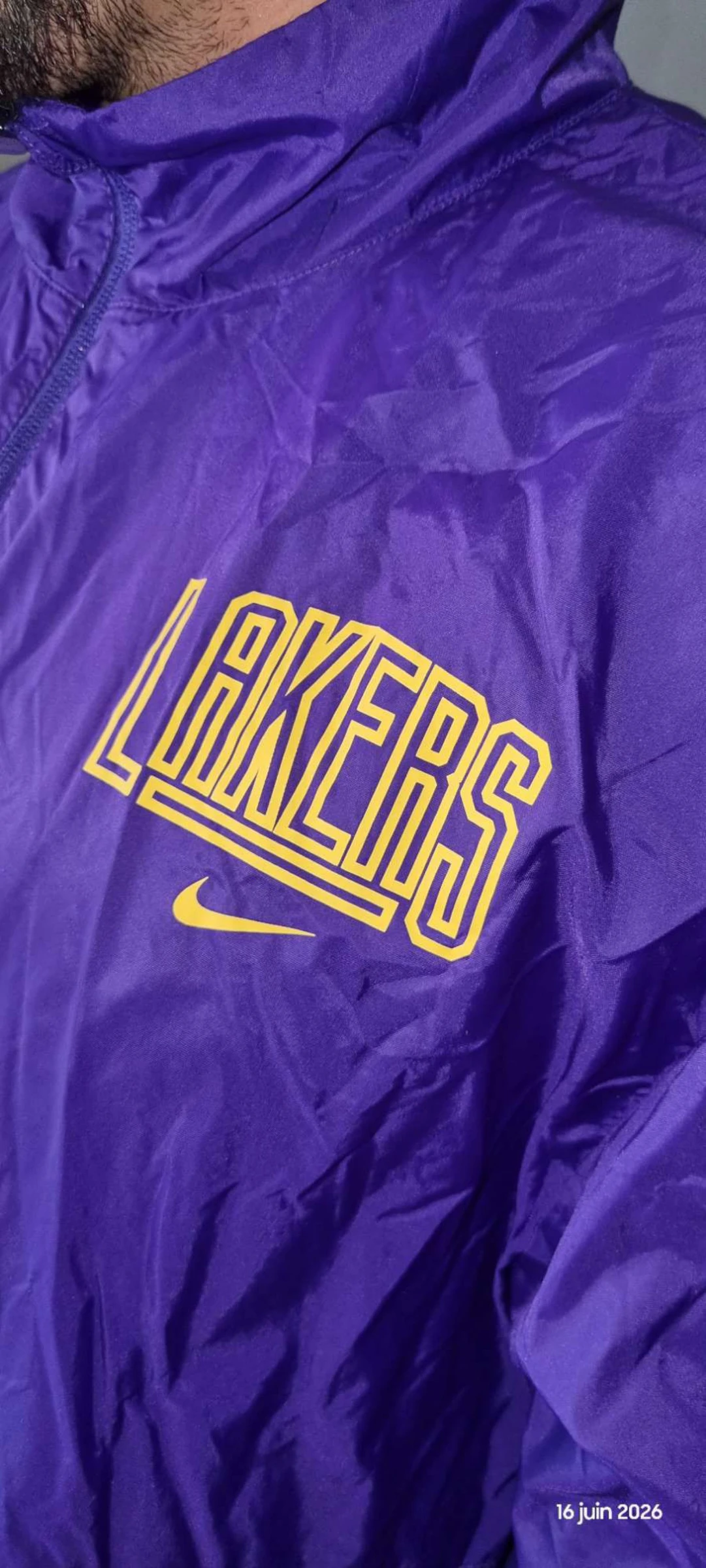 Agasalho Nike Los Angeles Lakers Tamanho-G NBA basquete – photo 5